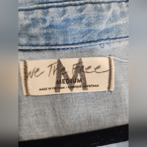 Free people denim dress - Picture 2 of 2